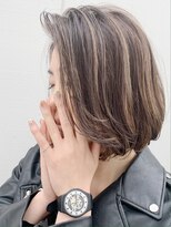 ルーファス 恵比寿 渋谷(Ruufus)&nbsp;大人ハイライトボブ【Ruufus恵比寿渋谷】31515