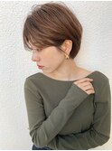 横顔美人!大人っぽショートヘア*担当坂本