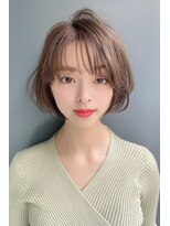 リークフー(Ree cu fuu)&nbsp;大人かわいいショートボブにシースルーバング♪　小顔