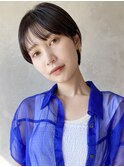 ナチュラルマッシュショート_ホワイトグレージュ_38741