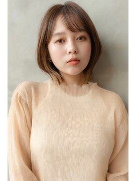 ドットハリス(.Hallis) ナチュラルボブ/大人ボブ/小顔ショートボブ/20代30代40代