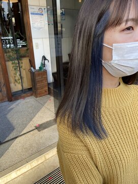 へアサロンアンドカフェガーデン(hair salon&cafe GARDEN) インナーカラー/イヤリングカラー/ケアブリーチ