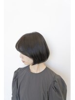 ビーヒアナウ N゜03 金沢駅西店(BE HERE NOW) 大人かわいい　グレージュ　ボブ　韓国　ツヤ髪