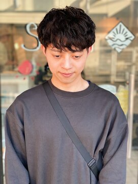 スウェル 船橋店(Swell) ハイライト/マッシュパーマ/ウルフ/アッシュブラック