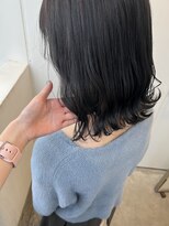 ラニヘアサロン(lani hair salon)&nbsp;透け感ブルーブラック