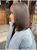 アッシュカラー/髪質改善トリートメント/美髪カラー