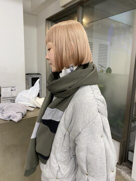 レコ 渋谷(LECO) ミルクティーボブ