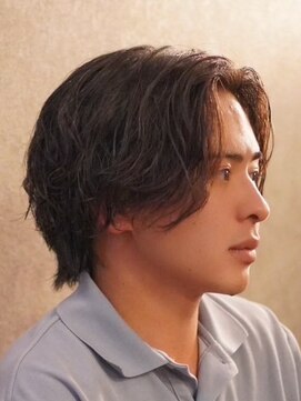 ノーエン(noen) メンズカット/メンズパーマ/ニュアンスパーマ/センターパート