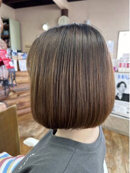 ヘアオブシェーレ(HAIR of Schere)の写真/丁寧なカウンセリングと、再現性の高いカットで、自宅でも再現しやすいスタイルに♪朝のセットも楽々◎