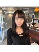 レイヤーミディアム＊姫カット