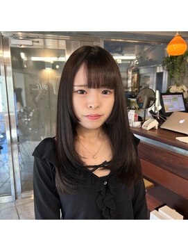 ギフトサニーサイド(gift sunny side) レイヤーミディアム＊姫カット