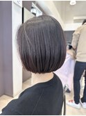 うなじ美人×ボブ