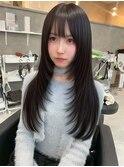 【レイヤースタイル】ロングウルフ×髪質改善