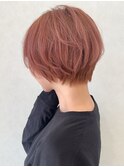 ツヤツヤオレンジピンクカラー♪