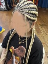 ブロンドコーンロウ