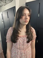 アフィナー 新宿(Afinar)&nbsp;カーテンバング×レイヤーカット