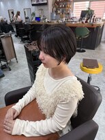 シールドヘアー 沖縄 新都心(C'LD Hair)&nbsp;那覇美容室/おもろまち美容室/大人ショート/ショート/カット