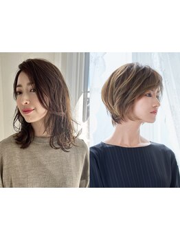 白髪を活かしたオシャレカラー！人気の白髪ぼかしハイライトがおすすめ！髪質改善カラーも新導入！