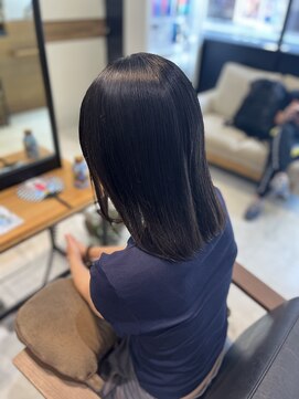 ケンジ 南林間(KENJE) 髪質改善×レイヤー×艶髪【南林間】