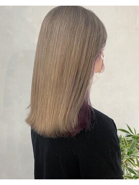 フォト 富山(foto) フェイスフレーミング/デザインカラー/ブリーチ/ハイトーン/富山