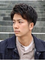 ヘアーアンドグルーミング ヨシザワインク(HAIR&GROOMING YOSHIZAWA Inc.) ツーブロックアップバングビジネス刈り上げショート短髪束感床屋