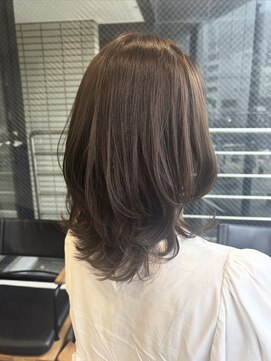 ヤーン(yaan) オリーブカラーハッシュカット