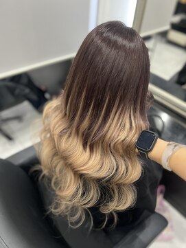 ヘアーデザイン ジェルム(Hair Design germe) がっつりグラデーション / YUDU