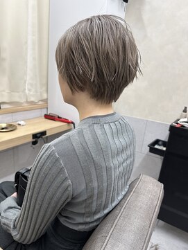 フレームプラス 天王寺あべの店(FRAME+) ミルクティーグレージュ