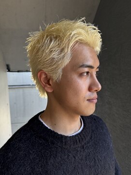 アルカナ 明治神宮前原宿(ARCANA) 束感ショート　ハイトーン   スパイキーショート