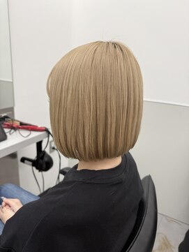 ゴウトゥデイシェアサロン 町田店(GO TODAY SHAiRE SALON) ブロンド/ミニボブ【町田】