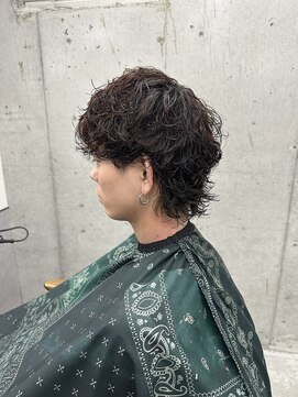 ザスーツブラザーズ(THE SUITS BROTHERS) MEN'SHAIRウルフカルマパーマメンズショートイージーパーマ