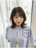 韓国スタイル/透明感カラー/レイヤー/熊本/上通り/並木坂/sae