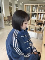 ヴァンカウンシル 金山(VANCOUNCIL kanayama)&nbsp;切りっぱなしボブ×地毛風カラー　A10