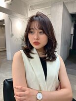 フォト 新宿三丁目(foto) 大人ガーリー/似合わせカット/ミディアムレイヤーカット/新宿