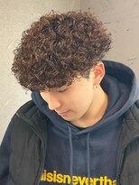 エルマーク 松山(L-MARK)&nbsp;マッシュ/スパイラル/パーマ/メンズ/ツイスパ/波巻きパーマ