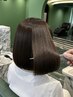 【TAKU限定】カット+髪質改善ストレート（酸性ストレート）＊ロング料金有り