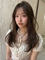 サイン 渋谷(SIGN)&nbsp;韓国ヘアハッシュカットレイヤーカットブリーチ無し韓国ボブ渋谷