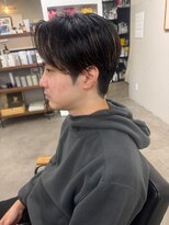 ヌークバイラヴェスト 四日市(neuk by lovest)&nbsp;【neuk服部】リバースセンターパートニュアンスパーマ