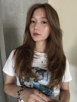 ナループロアポンテ(Nalu pu loa PONTE)&nbsp;海外風レイヤーカット/バタフライレイヤー/透明感カラー