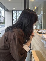 ギフト(GIFT) layer style , 透ける greige color