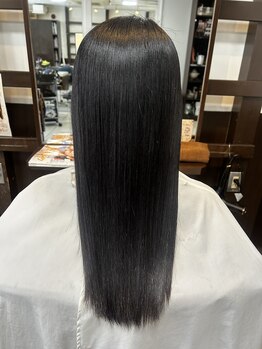 シエル ヘアデザイン 松戸(CIEL HAIR DESIGN)の写真/自分の髪が好きになれる~今までコンプレックスだったくせ毛の悩みも髪質改善縮毛矯正で徹底解決~