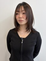 エルガ バイ コバルト(LGA by cobalt) 柔らかウルフレイヤー×顔まわりカット