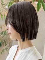 トップヘアー ガーデンヴィラ 安城(Garden Villa)&nbsp;安城大人切りっぱなしボブうる艶ボブ艶色髪質改善トリートメント