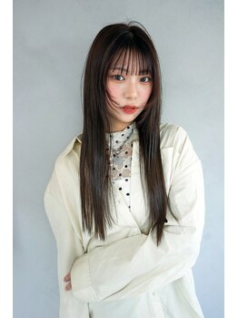 ロッジ(Lodge)の写真/柔らかく自然にまとまる、地毛のような髪質改善ストレート。