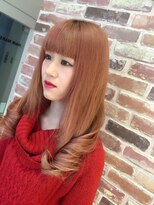 ヘアーメイクチック(HAIR MAKE CHiC) ムラデーションピンク