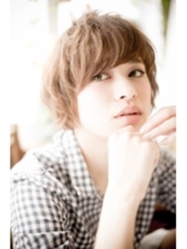 オハナ(ohana) 【ohana/表参道】大人かわいいモーブカラーくせ毛風小顔マッシュ