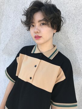 シーク(seek) 【seek　菜月】産毛インナーカラーショート【長野  松本】