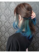 アース 富谷店(HAIR & MAKE EARTH) インナーカラー×ユニコーンカラー        