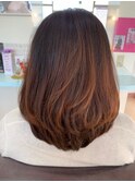 セミロング ローレイヤー