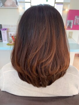 ヒラノ フレスポ築館店(HIRANO) セミロング ローレイヤー